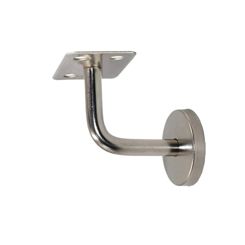 10 stücke Handlauf Halterung Geländer Wand Unterstützung Hand Schiene Balustrade Mopstick Starke Treppe für Treppengeländer(Flat support) von UBOHUZ