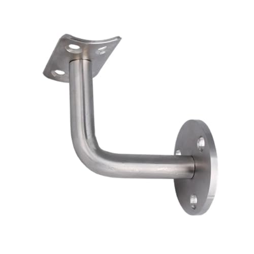 10 stücke Handlauf Halterung Wand Klammern Edelstahl Treppen Hardware for Hand Schiene Geländer Leitplanke Unterstützung für Treppengeländer(60x60mm) von UBOHUZ