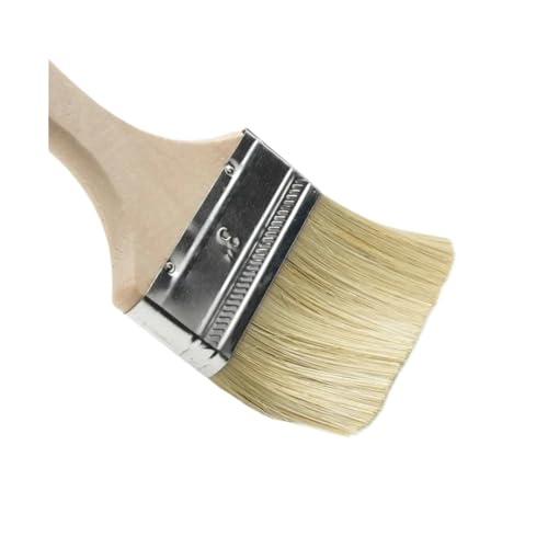 10 stücke Pinsel Holzgriff Weiches Haar Malerei for Wand Und Möbel Werkzeug Set Für Wasserbasierte Farben(Size1) von UBOHUZ