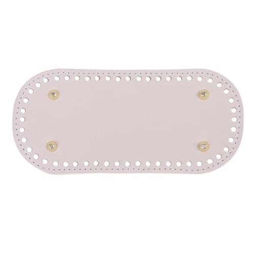 10pc 22 * 10cm Handgemachte Oval Boden for Gestrickte Tasche PU Leder Tragen-Beständig Zubehör Mit Löcher DIY häkeln Für Tasche Häkeln(Color 1) von UBOHUZ