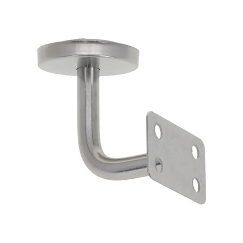 10pc Handlauf Halterung Geländer Wand Unterstützung Hand Schiene Balustrade Mopstick Starke Hardware Zubehör für Treppengeländer(Flat support) von UBOHUZ