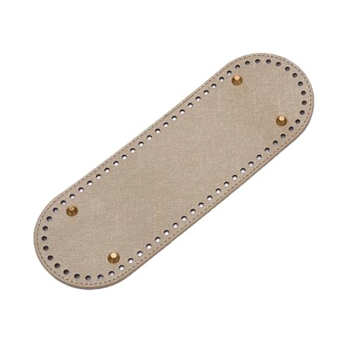 10pc Langen Boden for Gestrickte Tasche PU Leder Basis Handarbeit Mit Löchern DIY Häkeln Zubehör Für Tasche Häkeln(Color 4) von UBOHUZ