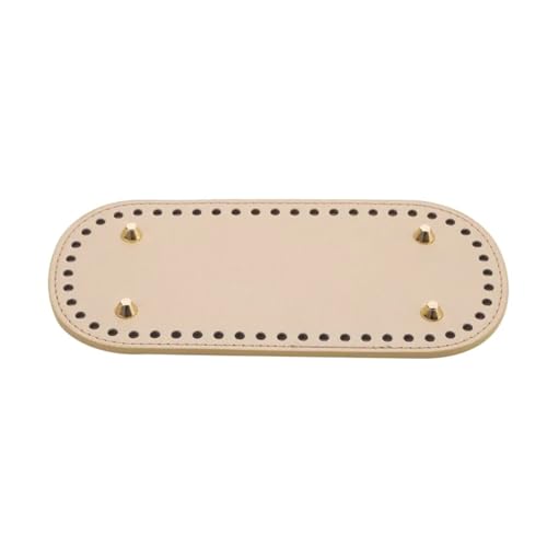 10pc Oval Bottom for Gestrickte Tasche PU Leder Zubehör Handgemachte DIY Häkeln Einfarbig Teile Für Tasche Häkeln(Color 3) von UBOHUZ