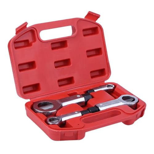 4 stücke 9-27mm Heavy-Duty Muttern Splitter Werkzeuge Set Mutter Breaker Werkzeug Schlüssel Beschädigt Schraube Extractor Remover hand Spaltung Zum Entfernen Gebrochener Muttern von UBOHUZ