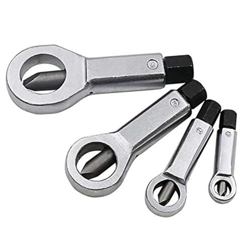 4PCS Handheld Professionelle Brechen Beschädigt Muttern Splitter Cracker Entferner Rost Mutter Manuelle Extractor Werkzeuge Sputter Hand Werkzeug Zum Entfernen Gebrochener Muttern von UBOHUZ