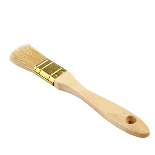5 stücke Pinsel 1/1.5/2/2.5/3/4 Zoll Griff Wand Und Möbel Werkzeug Malerei Set Für Wasserbasierte Farben(1 Inch) von UBOHUZ