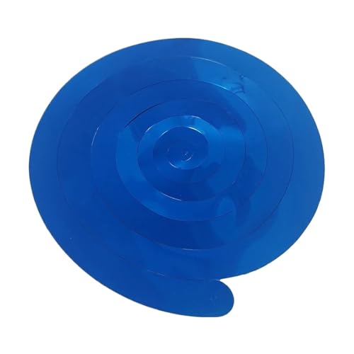 72 stücke Hängende Kunststoff-Luftschlangen Party Dekoration Decke Wirbel Folie Dekorationen Hochzeit Geburtstag Graduierung Feier Decor Für Abschlussfeier(Dark Blue Single) von UBOHUZ