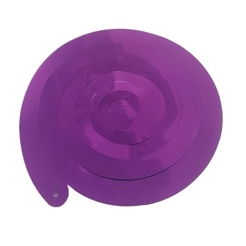 72 stücke Hängende Kunststoff-Luftschlangen Party Dekoration Decke Wirbel Folie Dekorationen Hochzeit Geburtstag Graduierung Feier Decor Für Abschlussfeier(Purple Single) von UBOHUZ