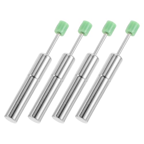 UBOHUZ 12 stücke Mülleimer Dämpfer Edelstahl Müll Deckel Scharnier Kunststoff Kolben Soft Close Heavy Duty Hydraulische Ersatz Küche Für Badezimmerabfallbehälter(Green) von UBOHUZ