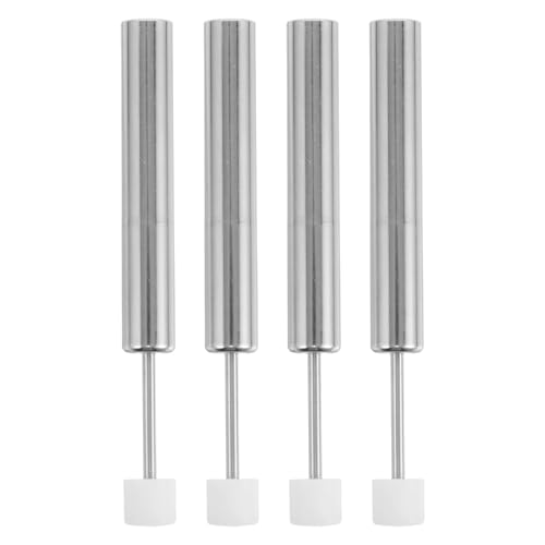 UBOHUZ 12 stücke Mülleimer Dämpfer Edelstahl Müll Deckel Scharnier Kunststoff Kolben Soft Close Heavy Duty Hydraulische Ersatz Küche Für Badezimmerabfallbehälter(White) von UBOHUZ