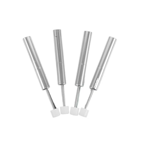 UBOHUZ 12 stücke Universal Mülleimer Deckel Dämpfer Ersatz Küche Abfall Bin Scharniere for Müll Schließen Für Badezimmerabfallbehälter(White) von UBOHUZ