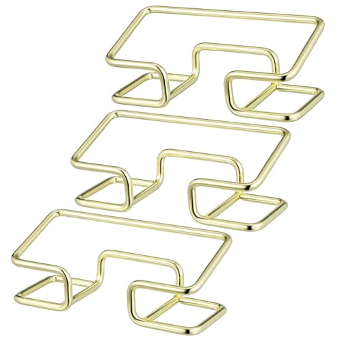 UBOHUZ 3 stücke Gruß Karte Display-ständer Metall Halter Glückwunsch Display Tisch Regal for Home Lagerung Für Kartenaufkleber von UBOHUZ
