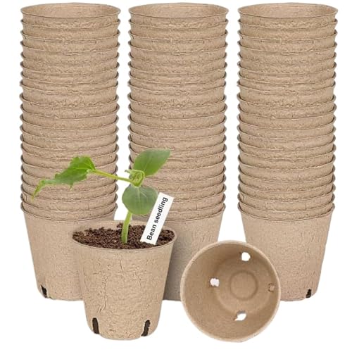 UBOHUZ Abbaubare Anzuchttöpfe 60 Packungen 3,15 Zoll Torftöpfe Biologisch abbaubare Töpfe for Setzlinge mit Drainagelöchern Gartenkeimtöpfe UBOHUZ Abbaubare Anzuchttöpfe 60 Packungen 3,15 Zoll Torftöpfe Biologisch abbaubare Töpfe for Setzlinge mit Drainagelöchern Gartenkeimtöpfe von UBOHUZ