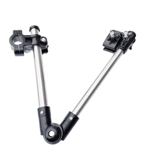 UBOHUZ Rollstuhl Fahrrad Regenschirm Steht Einstellbare Swivel Edelstahl Stecker Halter Regen Getriebe Werkzeuge für Fahrrad von UBOHUZ