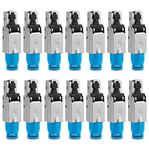 UC-Express Netzwerkstecker CAT 8 RJ45-14x RJ45 Stecker Steckverbinder - werkzeuglos - geschirmt - mit Zugentlastung - CAT8 CAT8.1 LAN Netzwerkkabel Stecker UC-Express Netzwerkstecker CAT 8 RJ45-14x RJ45 Stecker Steckverbinder - werkzeuglos - geschirmt - mit Zugentlastung - CAT8 CAT8.1 LAN Netzwerkkabel Stecker von UC-Express