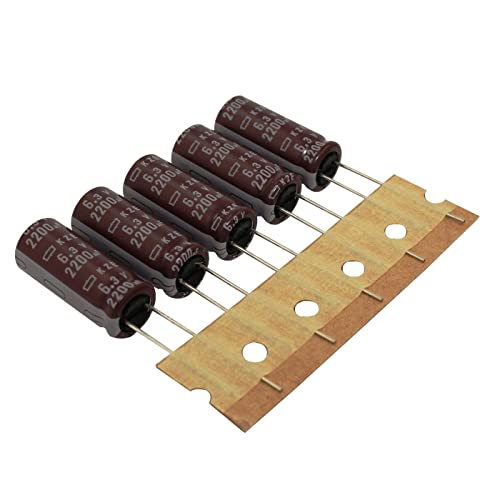 Elko Kondensator 10x radial 2200µF 6,3V | Elektrolytkondensator bis zu 105°C | 2200uF Electrolytic Capacitor from UCC Elko Kondensator 10x radial 2200µF 6,3V | Elektrolytkondensator bis zu 105°C | 2200uF Electrolytic Capacitor from UCC von UCC
