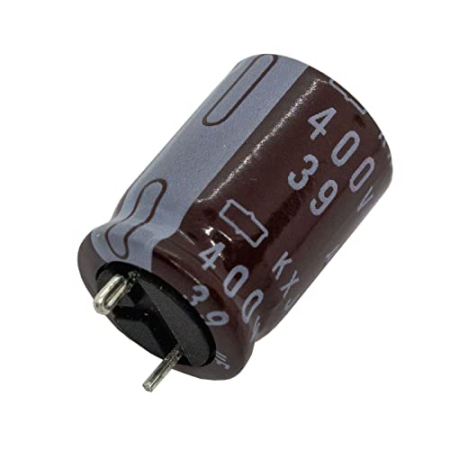 Elko Kondensator 10x radial 39µF 400V | Elektrolytkondensator bis zu 105°C | 39uF Electrolytic Capacitor from UCC Elko Kondensator 10x radial 39µF 400V | Elektrolytkondensator bis zu 105°C | 39uF Electrolytic Capacitor from UCC von UCC