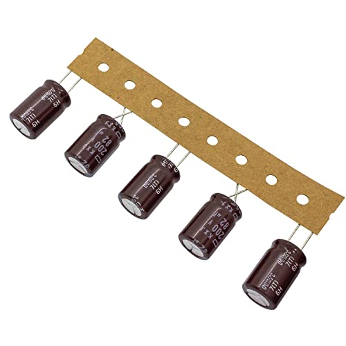 Elko Kondensator 10x radial 82µF 200V | Elektrolytkondensator bis zu 105°C | 82uF Electrolytic Capacitor from UCC Elko Kondensator 10x radial 82µF 200V | Elektrolytkondensator bis zu 105°C | 82uF Electrolytic Capacitor from UCC von UCC