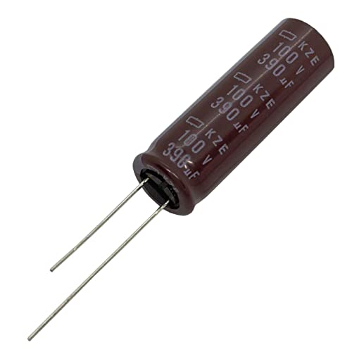 Elko Kondensator 5x radial 390µF 100V | Elektrolytkondensator bis zu 105°C | 390uF Electrolytic Capacitor from UCC Elko Kondensator 5x radial 390µF 100V | Elektrolytkondensator bis zu 105°C | 390uF Electrolytic Capacitor from UCC von VWPEYY