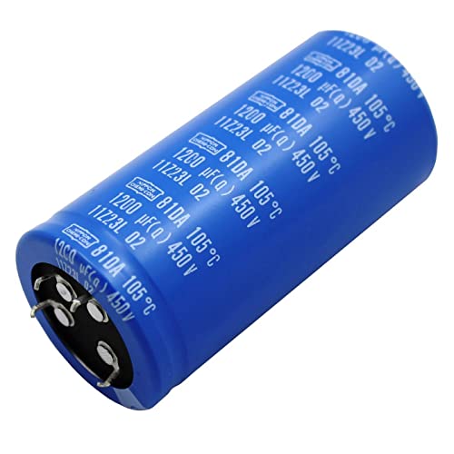 Elko Kondensator radial 1200µF 450V | 4-Pin Elektrolytkondensator bis zu 105°C | 1200uF Electrolytic Capacitor from UCC Elko Kondensator radial 1200µF 450V | 4-Pin Elektrolytkondensator bis zu 105°C | 1200uF Electrolytic Capacitor from UCC von ENERJARY