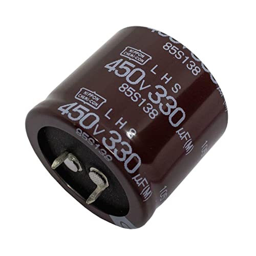 Elko Kondensator radial 330µF 450V | Snap-In Elektrolytkondensator bis zu 105°C | 330uF Electrolytic Capacitor from UCC Elko Kondensator radial 330µF 450V | Snap-In Elektrolytkondensator bis zu 105°C | 330uF Electrolytic Capacitor from UCC von UCC