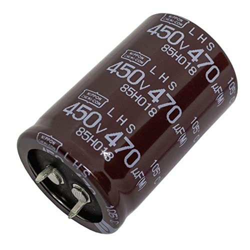 Elko Kondensator radial 470µF 450V | Snap-In Elektrolytkondensator bis zu 105°C | 470uF Electrolytic Capacitor from UCC Elko Kondensator radial 470µF 450V | Snap-In Elektrolytkondensator bis zu 105°C | 470uF Electrolytic Capacitor from UCC von UCC