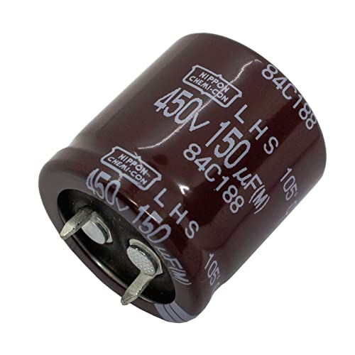 UCC Snap-In Elko Kondensator Radial 150µF 450V 105°C ELHS451VSN151MQ25S d22x25mm 150uF UCC Snap-In Elko Kondensator Radial 150µF 450V 105°C ELHS451VSN151MQ25S d22x25mm 150uF von UCC