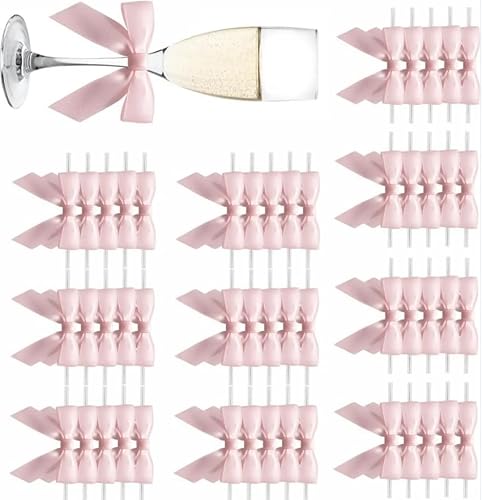 UCFBWO 100 Stück Rosa Satin Geschenkschleifen Deko Geschenk Schleifen 6×5.5cm – Kleine Schleifen für Geschenkverpackung, Hochzeitsdeko, Geburtstag, DIY Basteln UCFBWO 100 Stück Rosa Satin Geschenkschleifen Deko Geschenk Schleifen 6×5.5cm – Kleine Schleifen für Geschenkverpackung, Hochzeitsdeko, Geburtstag, DIY Basteln von UCFBWO