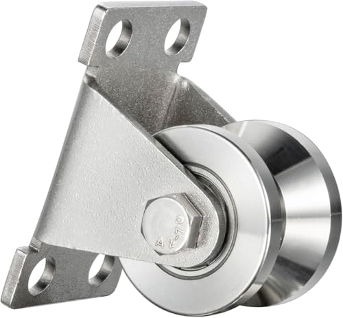 UCFBWO 2 Stück Umlenkrolle mit 2 Kugellager, 304 Edelstahl Fitness flaschenzug, 32mm Umlenkrollen für 10mm Seile Stahlseil, Tragkraft 250kg UCFBWO 2 Stück Umlenkrolle mit 2 Kugellager, 304 Edelstahl Fitness flaschenzug, 32mm Umlenkrollen für 10mm Seile Stahlseil, Tragkraft 250kg von UCFBWO