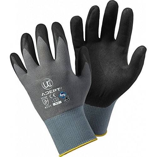 UCI Adept Nylon- und Lycra-Handschuhe, atmungsaktiv, NFT, Nitrilschaum, 10 Stück von UCI