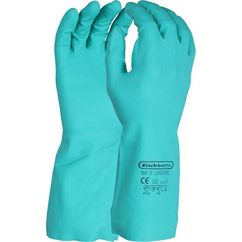 UCI RNF 20 Nitron 16 Nitril Chemikalien- und Lösungsmittelbeständige Handschuhe – alle Größen (8/Medium) von UCI