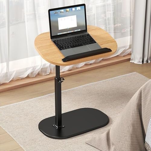 C-Tisch, Beistelltisch, höhenverstellbar, C-förmiger Untertisch, 360° schwenkbare Tabletttische, Laptop-Beistelltisch mit kippbarem Tablett, kleine Kaffee-C-Tische für Schlafsofa, Badewanne(Wood color C-Tisch, Beistelltisch, höhenverstellbar, C-förmiger Untertisch, 360° schwenkbare Tabletttische, Laptop-Beistelltisch mit kippbarem Tablett, kleine Kaffee-C-Tische für Schlafsofa, Badewanne(Wood color von UCIWFKBS