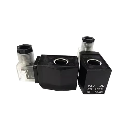 1 stücke magnetventilspule Kunststoff abdichtung spule kupfer spule wasserdichte spule 410 spule AC220V/DC24V/AC110V/AC380V/AC24V/AC36V(AC24V) von UCJTPCVI
