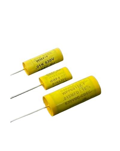 UCJTPCVI 0,01 UF 0,015 UF 630 V Audio-Elektrodenloser Filmkondensator, 10 Stück(0.01UF 2 10pcs) von UCJTPCVI