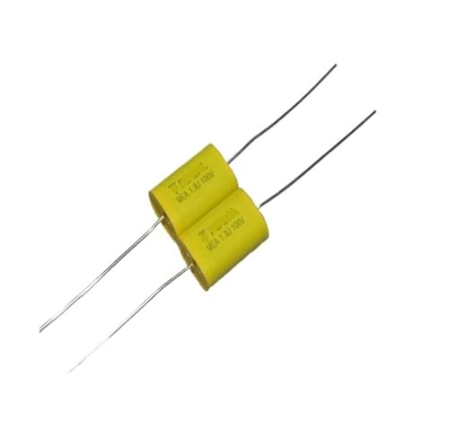 UCJTPCVI 100 V 1,0 UF 1,5 UF 1,8 UF 2,7 UF Kupferstift-Frequenzteiler-Filmkondensator, 10 Stück(100V1.8UF) von UCJTPCVI