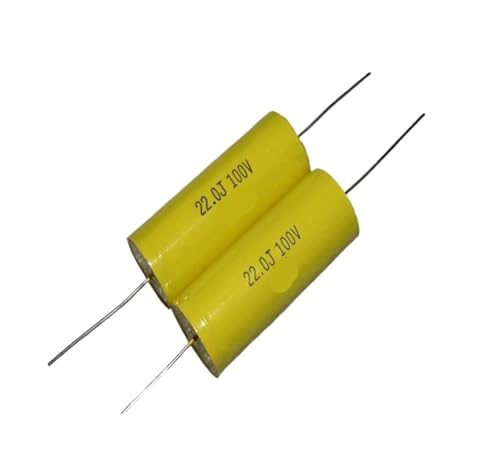 UCJTPCVI 100 V 22 uF 226 j 100 VDC axialer Kupferstift-Frequenzteilungsfilmkondensator, 1–4 Stück(4pcs) von UCJTPCVI