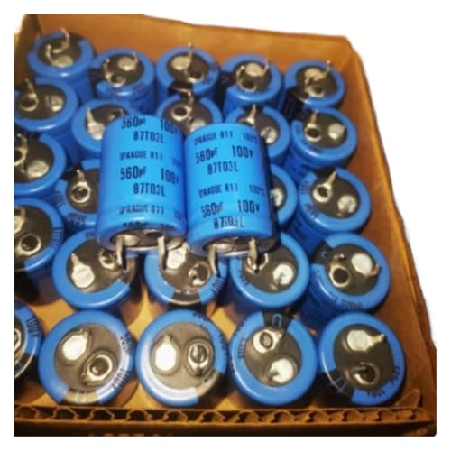 UCJTPCVI 2 Stück 100 V 560 UF 81D-Serie Aluminium-Elektrolytkondensator 22 x 30 mm UCJTPCVI 2 Stück 100 V 560 UF 81D-Serie Aluminium-Elektrolytkondensator 22 x 30 mm von UCJTPCVI