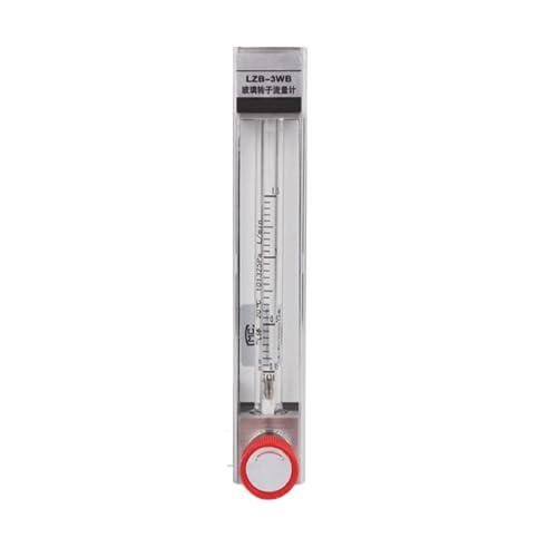 UCJTPCVI Glasrohr-Rotameter, Durchflussmesser mit variablem Bereich, Schwebekörper-Durchflussmesser for Flüssiggas, DN3, DN4, DN6, DN10(Lqd0.6-6ml) von UCJTPCVI
