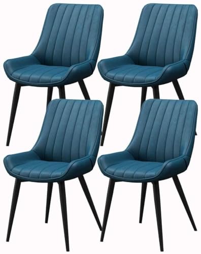 UCKYSU AMENAS Küche und Esszimmer Stühle Wasserdichter Esszimmerstuhl Aus PU Leder 4 teiliges Set Mit Metallfüßen Und Rückenlehne Geeignet for Küche Esszimmer Schlafzimmer UCKYSU AMENAS Küche und Esszimmer Stühle Wasserdichter Esszimmerstuhl Aus PU Leder 4 teiliges Set Mit Metallfüßen Und Rückenlehne Geeignet for Küche Esszimmer Schlafzimmer von UCKYSU
