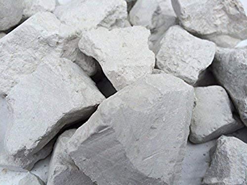 UCLAYS Gray Essbare Tonstücke (Klumpen) Natürlich zum Essen (Lebensmittel), Essbarer Ton, 1 lb (450 g) von UCLAYS