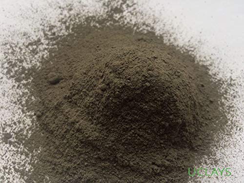 UCLAYS Gray Essbare Tonstücke (Klumpen) Natürlich zum Essen (Lebensmittel), Essbarer Ton, 4 oz (110 g) von UCLAYS