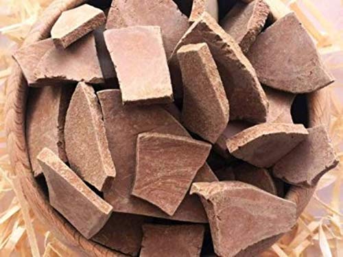 UCLAYS RED Clay, Roter Ton, Lehm, Essbare Tonstücke (Klumpen) Natürlich zum Essen (Lebensmittel), Essbarer Ton, 4 oz (110 g) von UCLAYS
