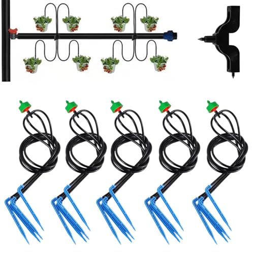 UCLEVER 5-Packung Bewässerung Pfeil-Tropfer, Emitter, Bewässerungsset, Gewächshaus, Gartenbeschläge von UCLEVER