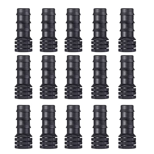 UCLEVER 50 Stück Tropfbewässerung Endstopfen für 16 mm Tropfschlauch Verschluss Doof Loch Stecker Bewässerungsstopper von UCLEVER
