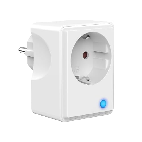 Wlan Steckdosen mit Strommessung, Smart Home Wlan Zeitschaltuhr und Stromzähler Steckdose Funktionieren mit Alexa und Google Home, Smart Life APP, 16A/3680W, Weiß,1 Pack Wlan Steckdosen mit Strommessung, Smart Home Wlan Zeitschaltuhr und Stromzähler Steckdose Funktionieren mit Alexa und Google Home, Smart Life APP, 16A/3680W, Weiß,1 Pack von UCOMEN