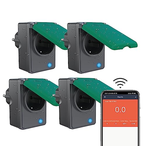 Wlan Smarter IP44 Steckdose Balkonkraftwerks Steckdose mit Strommessung Alexa Steckdose mit Alexa, Google Home, Tuya Wlan Smarter IP44 Steckdose Balkonkraftwerks Steckdose mit Strommessung Alexa Steckdose mit Alexa, Google Home, Tuya von UCOMEN