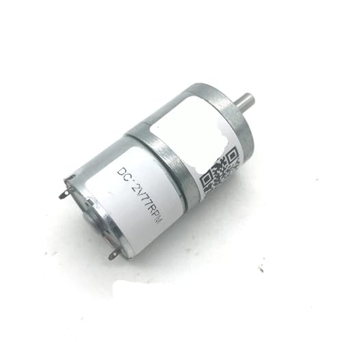 JGA25-310 Motor 3-12 V Getriebemotor 7-1818 U/min DC Moto Getriebedrucker Hohes Drehmoment Niedrige Geschwindigkeit Motor 1 Stück ﻿(12V 375rpm) von UCSQZGUW