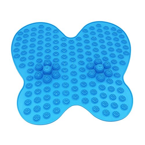 UCTOP STORE Futzuki Waschbare Fußmassage-Reflexzonen-Matte, Akupressurmatte, therapeutische Reflexzonenmatte für schmerzende und müde Füße, Schmerzlinderung, über 2800 Reflexzonenpunkte von UCTOP STORE
