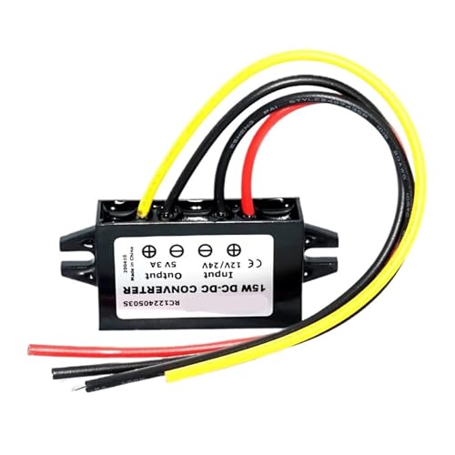 12 V 24 V zu 5 V 3A 5A 10A Step Down DC DC Converter Regler 50 W 24 12 Volt Buck zu 5 Volt LED Netzteil(12V-24V to 5V 10A) von UDAMX