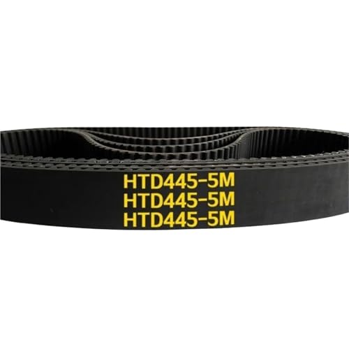 2 Stück HTD 5M Zahnriemen C = 435/440/445/450 Breite 10/15/20/25 mm HTD5M Synchronriemen 435-5M 440-5M 445-5M 450-5M(HTD450-5M,2PCS_10MM) von UDAMX